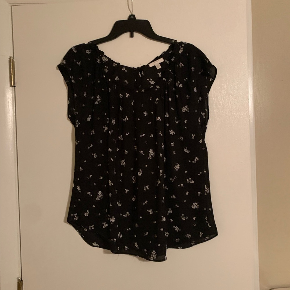 Lauren Conrad Floral Blouse